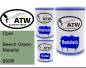 Preview: Opel, Beech Green Metallic, 690R: 500ml Lackdose + 500ml Klarlack + 250ml Härter - Set, von ATW Autoteile West.
